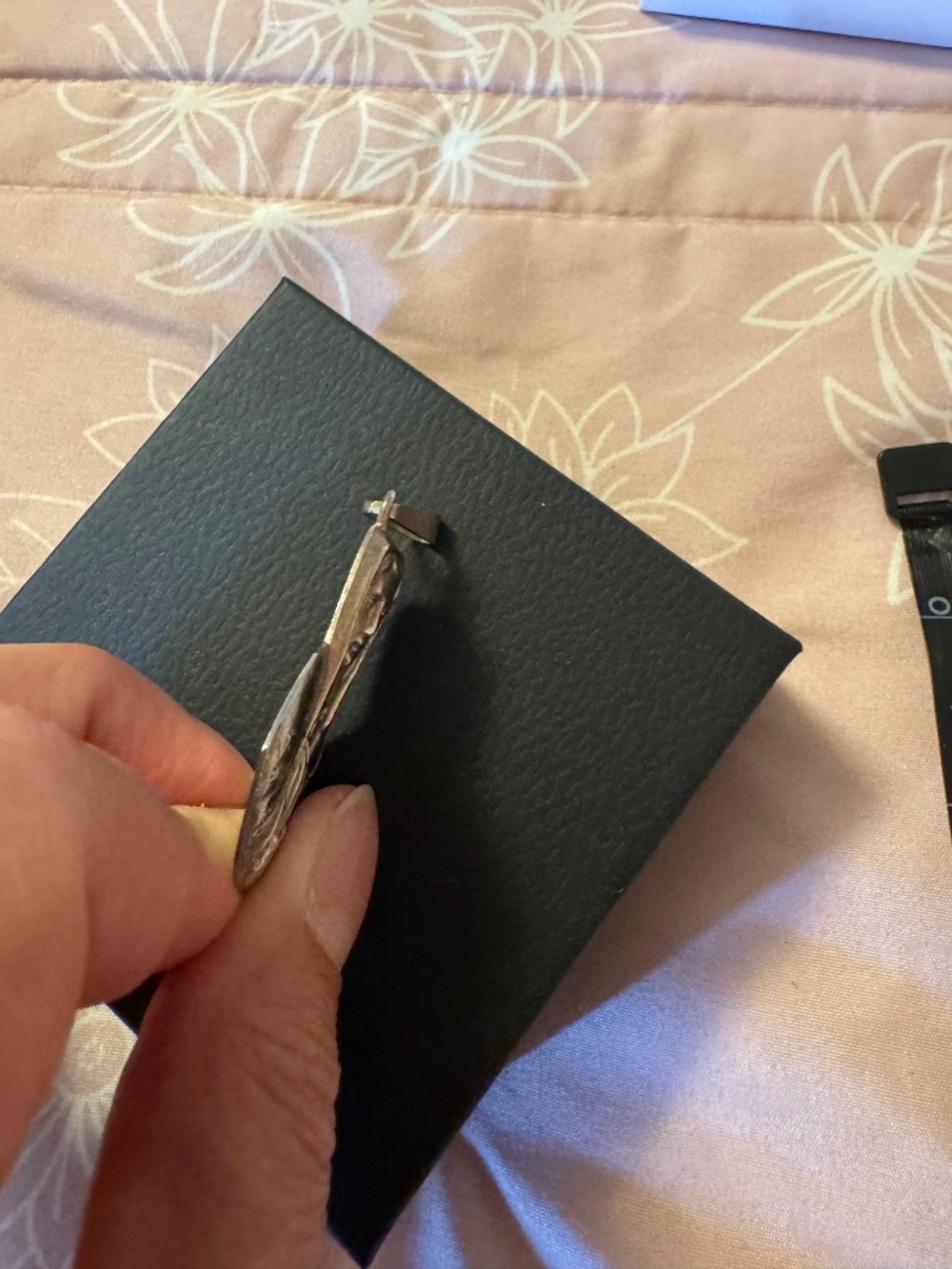 Our Lady of Guadalupe Pendant Sterling Silver Large - Picture 4 of 7